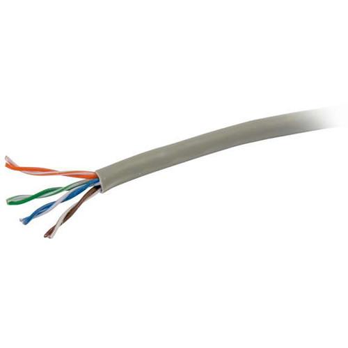 C2G CAT5e Bulk Unshielded Ethernet Network Cable with Solid Conductors