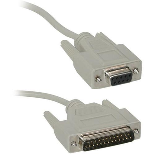 C2G DB9 Female to DB25 Male RS-232 Serial Modem Cable
