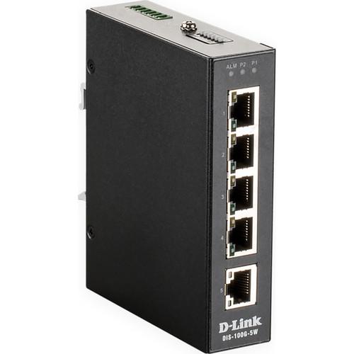 D-Link 5-Port Gigabit Unmanaged Industrial Switch - Wide Temp