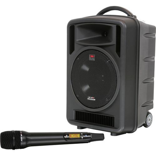Galaxy Audio Traveler 10" 150W Peak PA System with UHF Receiver & Handheld Wireless Mic