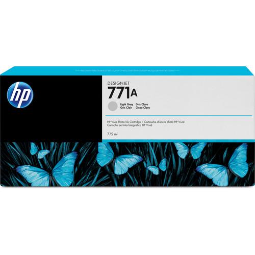 HP 771A DesignJet 775mL Light Gray Ink Cartridge