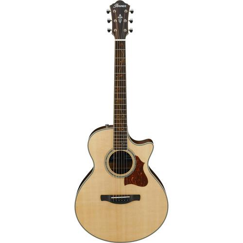 Ibanez AE205JR AE Semi-Acoustic Electric Guitar - Open Pore Natural