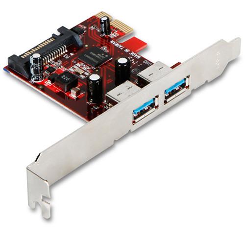iStarUSA PCI Express 1x V2.0 to 2-Port USB 3.1 Gen 1 Host Controller