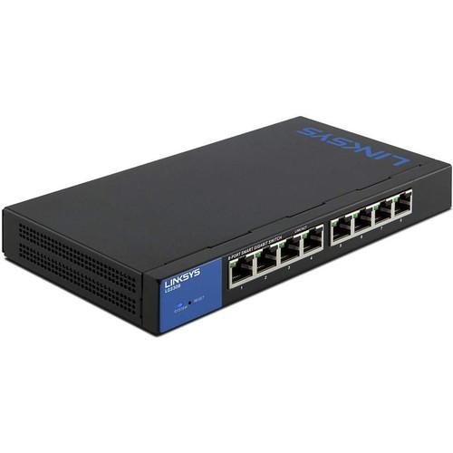 Linksys LGS308 8-Port Smart Gigabit Switch