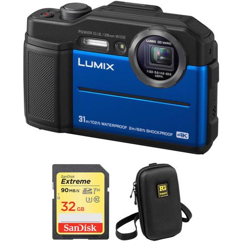 Panasonic DC-TS7 Digital Camera with Accessories Kit