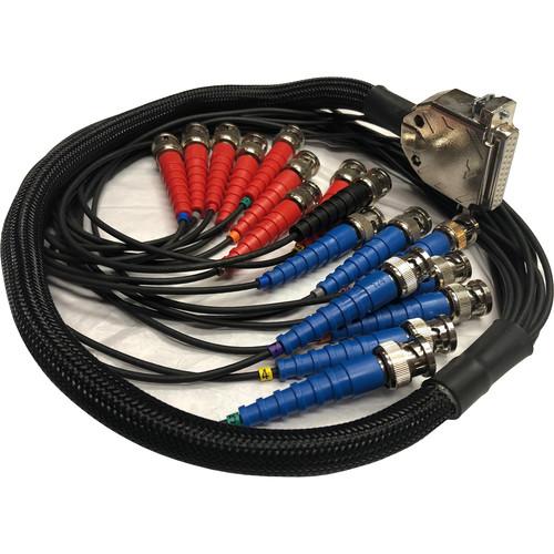 Prism Sound DB25 to BNC DSD Breakout Cable