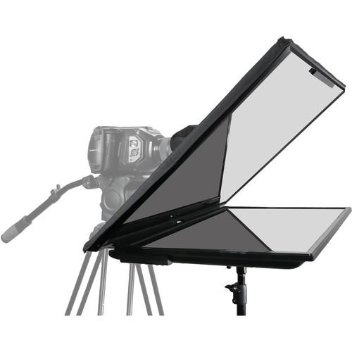 Prompter People Q-Gear QPro FreeStand 32" Teleprompter Bundle with Reversing 32" Monitor