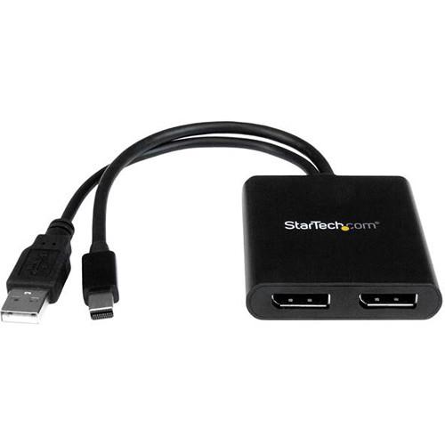 StarTech Mini DisplayPort Male to Dual DisplayPort Female MST Hub