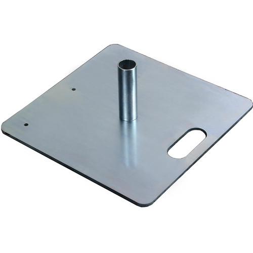 The Screen Works 35 lb Base with Peg for Pipe and Drape System Uprights