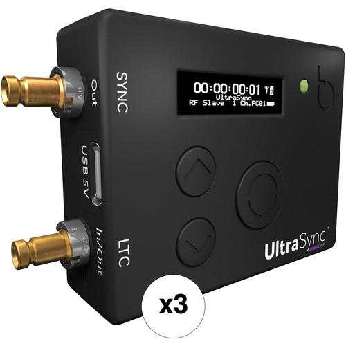 Timecode Systems 3 x UltraSync ONE Timecode Sync Solution