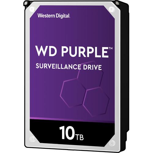 WD 10TB Purple 5400 rpm SATA III 3.5" Internal Surveillance Hard Drive