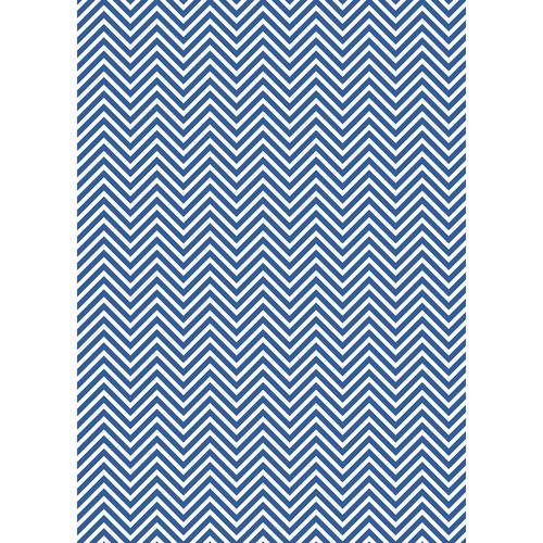 Westcott Classic Chevron Art Canvas Backdrop with Grommets