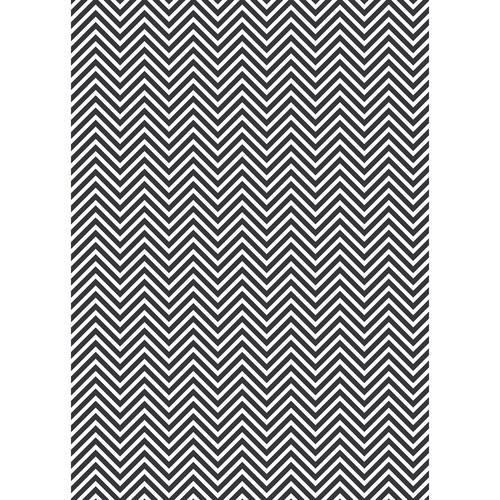 Westcott Classic Chevron Art Canvas Backdrop with Grommets