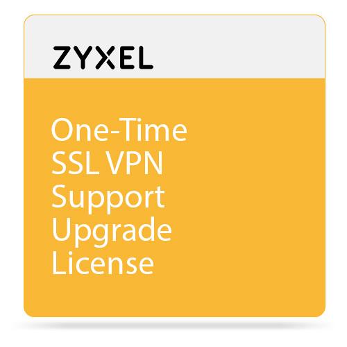 ZyXEL One-Time SSL VPN Support Upgrade License for Unified Security Gateway ZyWALL Firewall