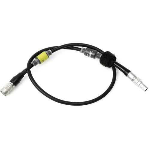 ARRI 12V, 2-Pin LEMO-Type Male to 4-Pin Hirose-Type Power Cable