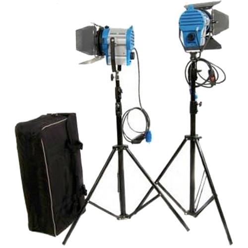 CAME-TV 2 x 650W Tungsten Fresnel Lights