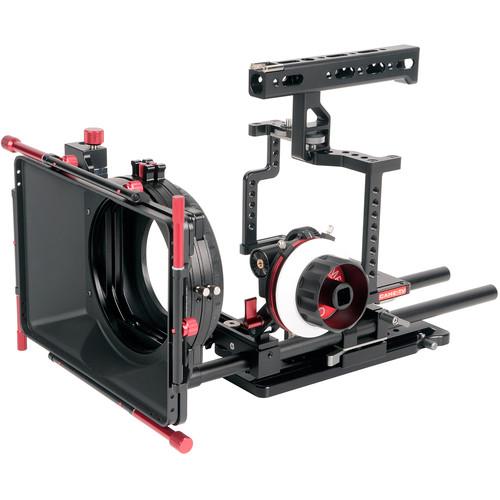 CAME-TV Guardian Cage for GH5 GH4 a7S Camera Rig with Matte Box and Follow Focus