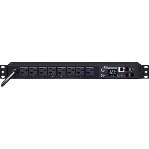 CyberPower Monitored PDU16A 100-120V 5-20P NEMA 5-20R Outlets 12