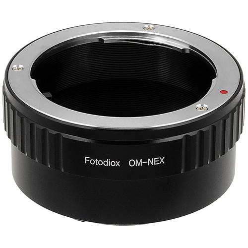 FotodioX Mount Adapter for Olympus OM-Mount Lens to Sony Alpha E-Mount Camera