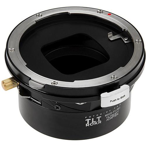 FotodioX Pro TLT ROKR Tilt Shift Lens Mount Adapter for Mamiya 645 Lens to Fuji X-Mount Camera