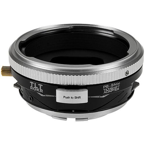 FotodioX Pro TLT ROKR Tilt Shift Lens Mount Adapter for Pentacon 6 Lens to Sony A-Mount Camera