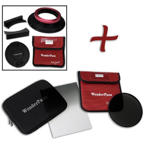 FotodioX WonderPana FreeArc XL Core Unit Kit for Sigma 14-24mm Art Lens with 186mm Slim, Solid Neutral Density 1.5 and 7.9 x 10.2" Soft-Edge Graduated Neutral Density 0.6 Filters