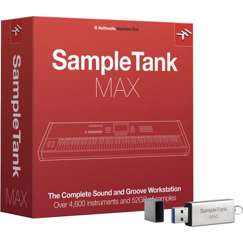 IK Multimedia SampleTank MAX - Sample-Based Virtual Instrument Bundle