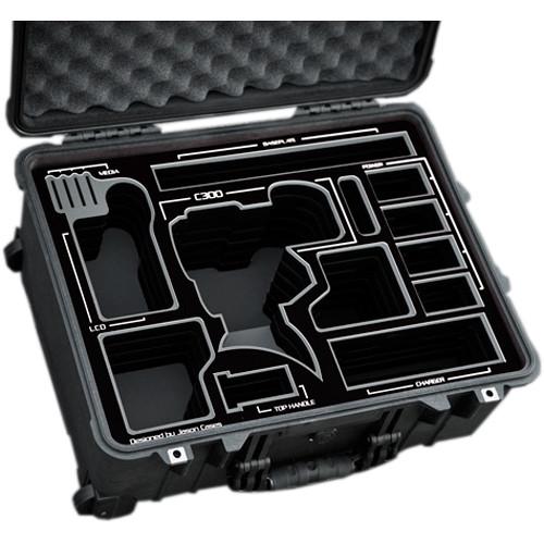 Jason Cases Hard Travel Case for Canon C300 Mark II Camera