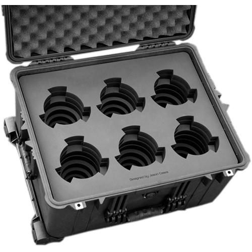 Jason Cases Protective Case for Set of 6 Cooke S4 Prime Lenses