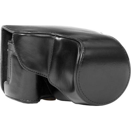 MegaGear Ever Ready PU Leather Camera Case with Strap for Canon PowerShot G3 X