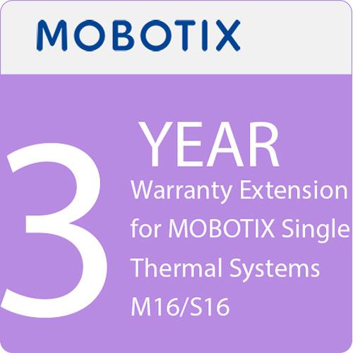 MOBOTIX 3-Year Warranty Extension for MOBOTIX Single Thermal Systems M16 S16