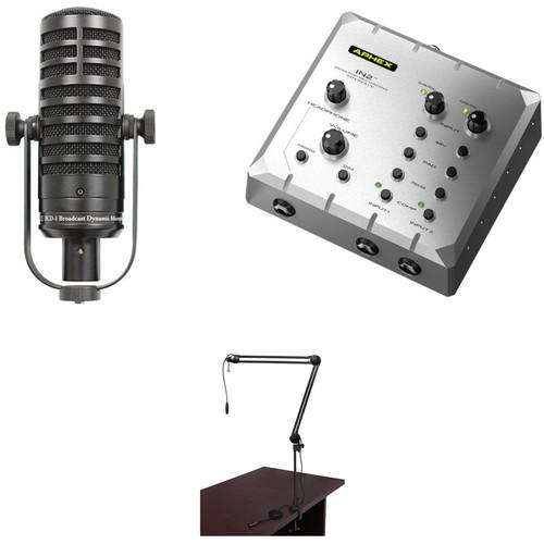 MXL BCD-1 Live Broadcast Mic with Aphex Interface and Recording Kit