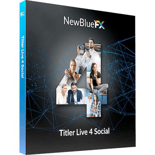 NewBlueFX Titler Live 4 Social
