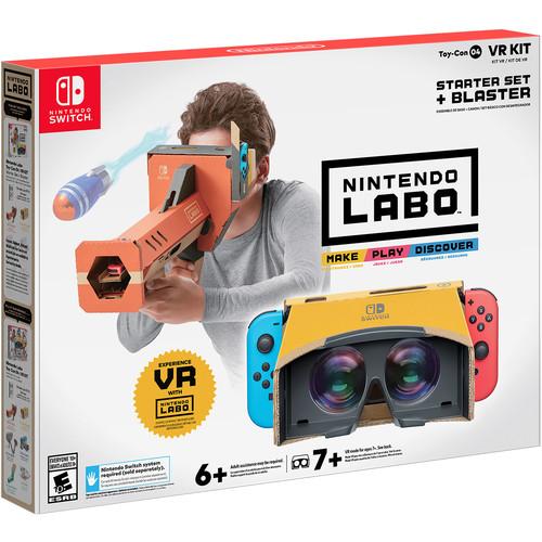 Nintendo Labo Toy-Con 04 VR Kit Starter Set Blaster