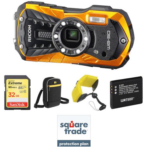 Ricoh WG-50 Digital Camera Deluxe Kit