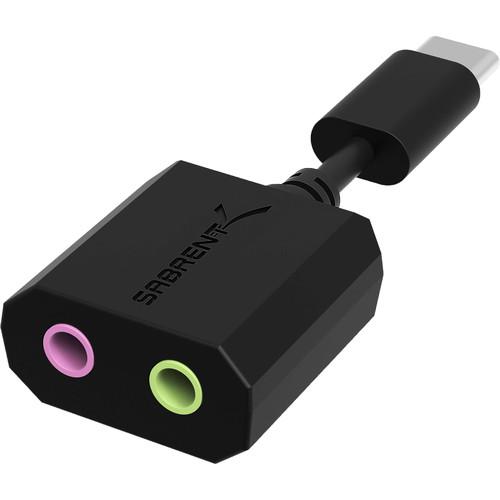 Sabrent USB Type-C External Stereo Sound