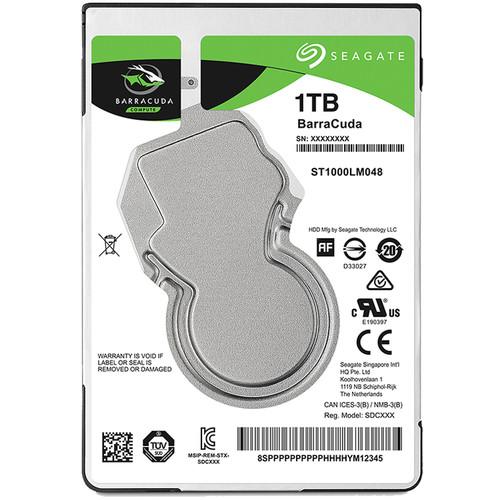 Seagate 1TB BarraCuda 5400 rpm SATA 2.5" Internal HDD