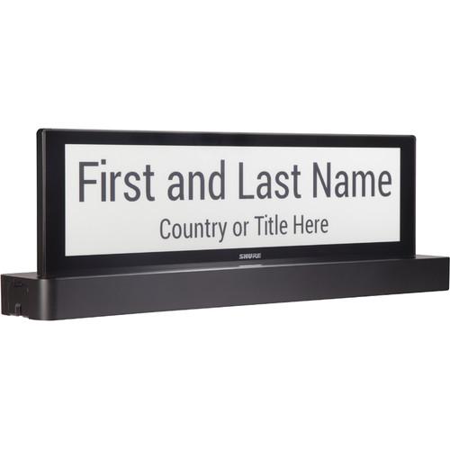 Shure MXCSIGN Dual-Side e-Paper Information Display