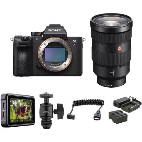 Sony Alpha a7R III Mirrorless Digital Camera with 24-70mm f 2.8 Lens HDR Filmmaker Kit
