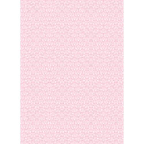 Westcott Elegant Damask Matte Vinyl Backdrop with Grommets