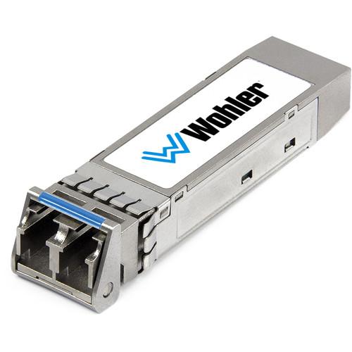 Wohler SMTPE 2110 or 2022-6 Receiver MM 850 NM, LC Fiber Connectors SFP Module with Software Activation Key