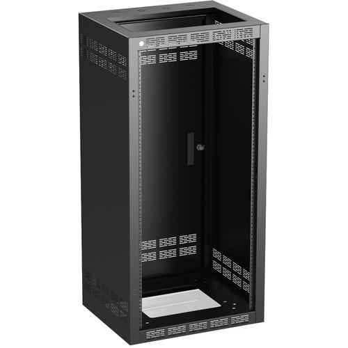 Atlas Sound 124-18 Stand-Alone Floor Cabinet with Fixed Rails