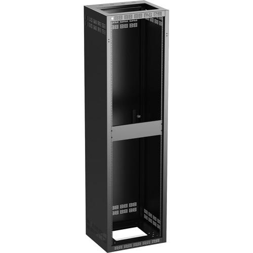 Atlas Sound 144-18 Stand-Alone Floor Cabinet with Fixed Rails