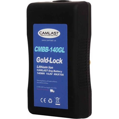 CAMLAST 140Wh 14.8V Gold Mount Battery for Professional Camcorders & VTRs