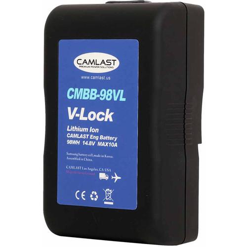 CAMLAST 98Wh 14.8V V-Mount Battery for Professional Camcorders & VTRs