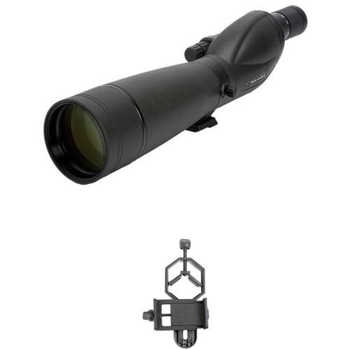 Celestron TrailSeeker 80 20-60x80 Spotting Scope and Smartphone Adapter Kit
