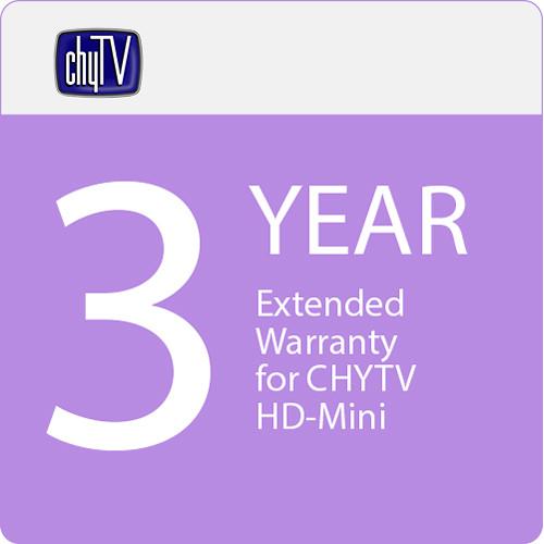 ChyTV 3-Year Extended Warranty for CHYTV