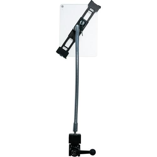 CTA Digital Heavy-Duty Security Gooseneck Clamp Stand for 7-13" Tablets