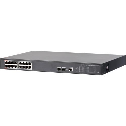 Dahua Technology 16-Port PoE Gigabit Managed Switch