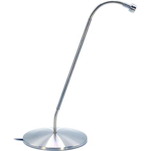 Earthworks Cardioid Installation Microphone With 10" Rigid Center Gooseneck, Stainless Steel - 150Hz-30Khz